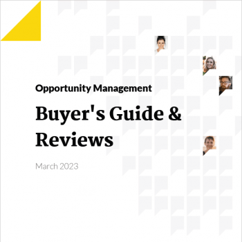 Opportunity Management Buyer’s Guide & Reviews