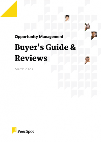 Opportunity Management Buyer’s Guide & Reviews